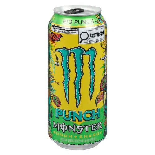 Monster Energy Rio Punch (includes bottle deposit)