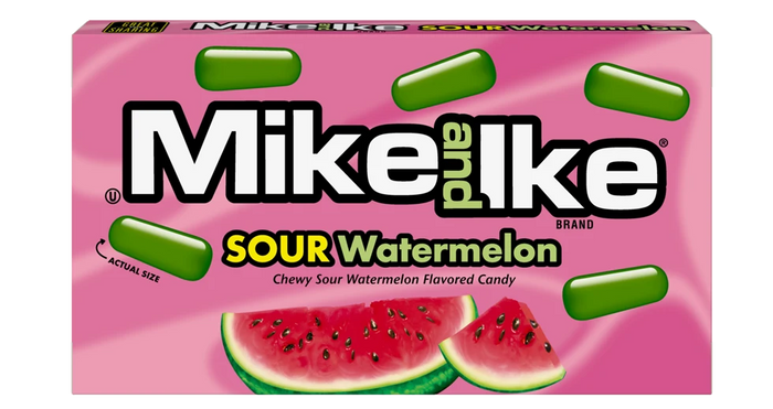 USA Mike & Ike Sour Watermelon BB JAN 30, 2027