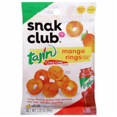 USA Snak Club Tajin Rings Mango