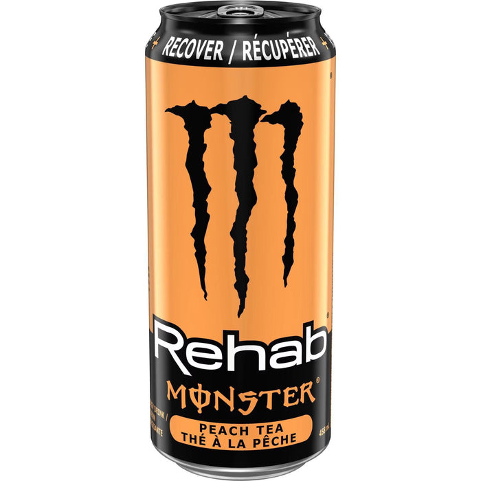 Monster Energy Peach Tea (includes bottle deposit)