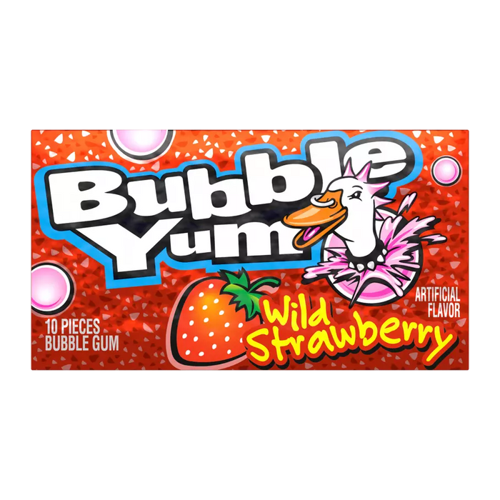 USA Bubble Yum Wild Strawberry