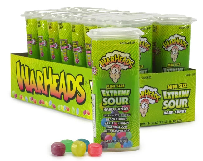 USA Warheads Mini Hard Candy