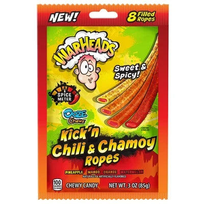 USA Warheads Kick n Chili Chamoy Ropes