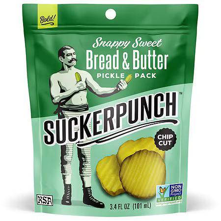 USA Suckerpunch Pickle Chips Bread & Butter