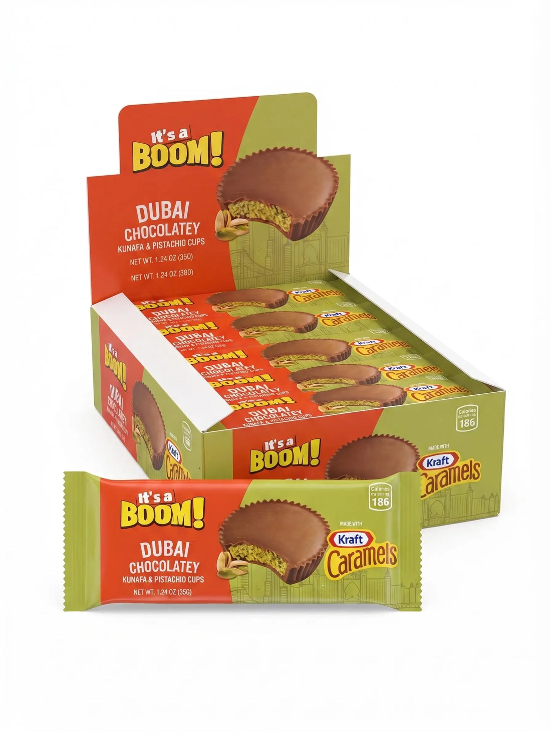 USA Boom Dubai Style Chocolate Cups