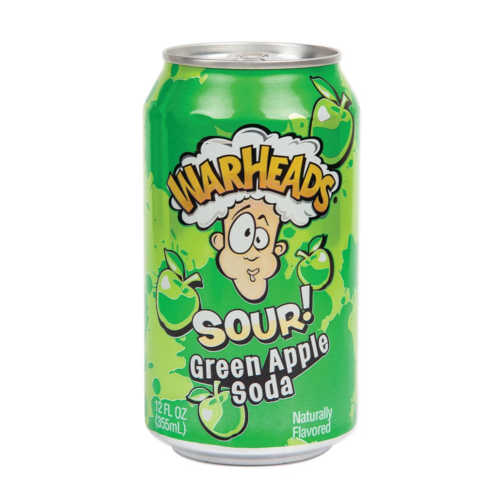 USA Warheads Soda Green Apple