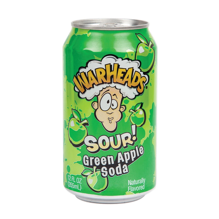 USA Warheads Soda Green Apple