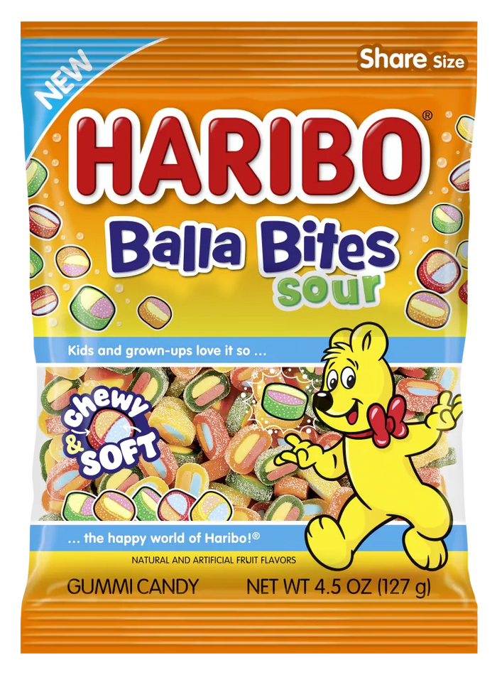 USA Haribo Balla Bites Sour