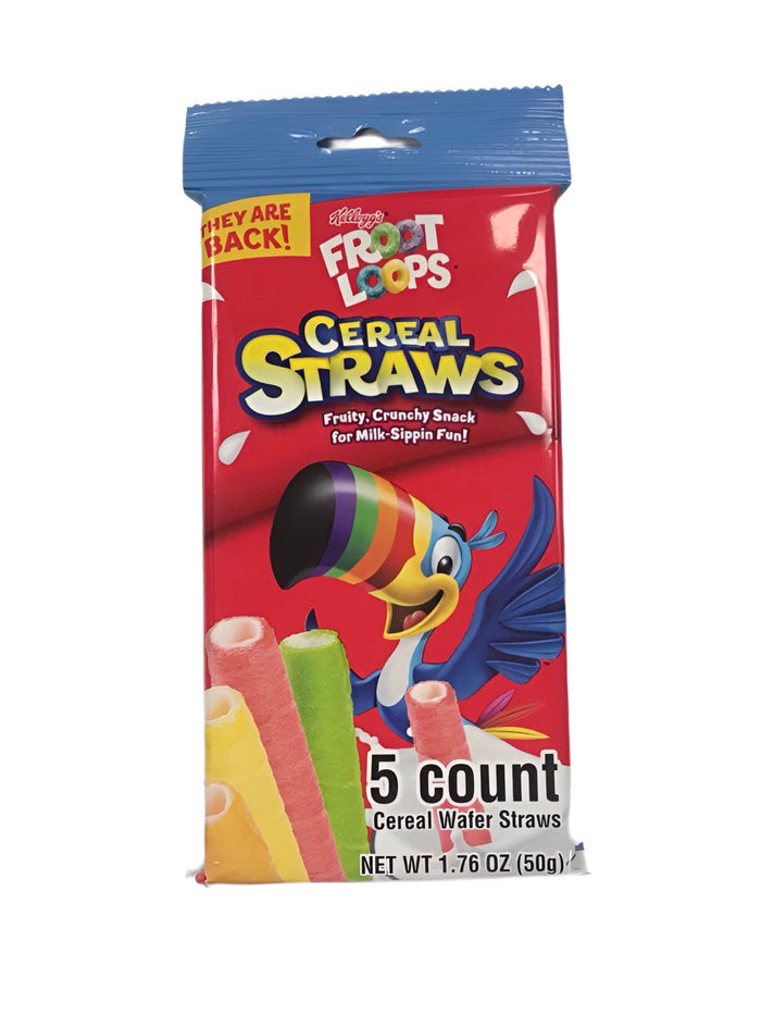 USA Cereal Straws Froot Loops