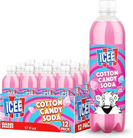 USA Icee Cotton Candy Soda