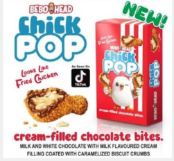 USA Chick Pop Chocolate