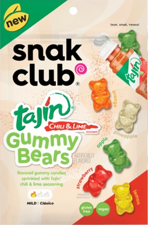 USA Snak Club Tajin Gummy Bears