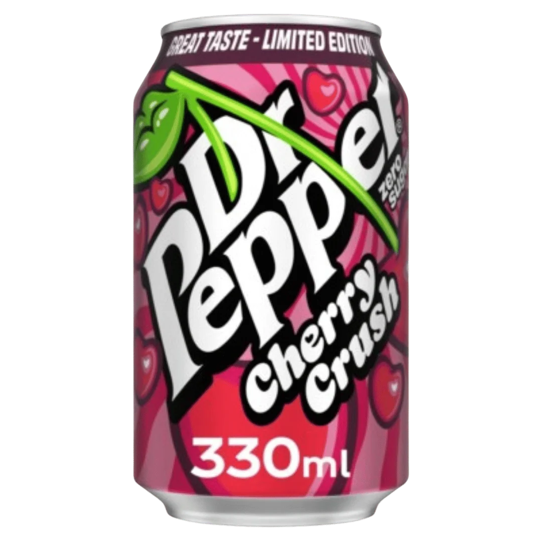 UK Dr Pepper Cherry Crush Zero Sugar