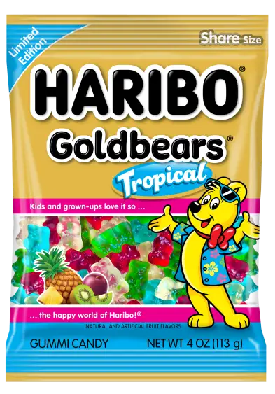 USA Haribo Goldbears Tropical