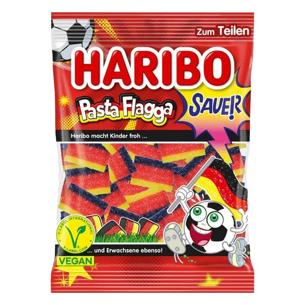 German Haribo Pasta Flags