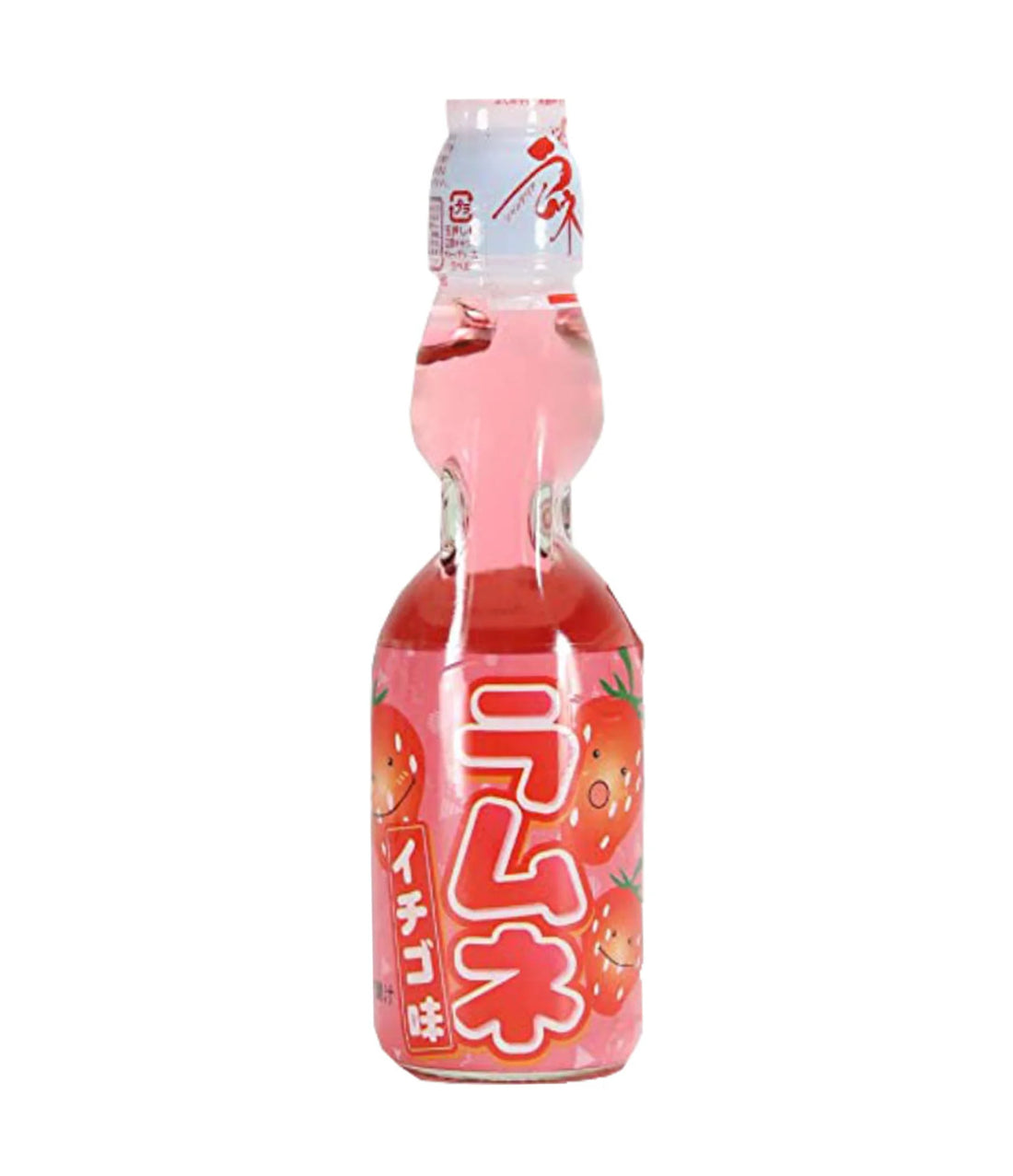Japan Hata Ramune Glass Strawberry