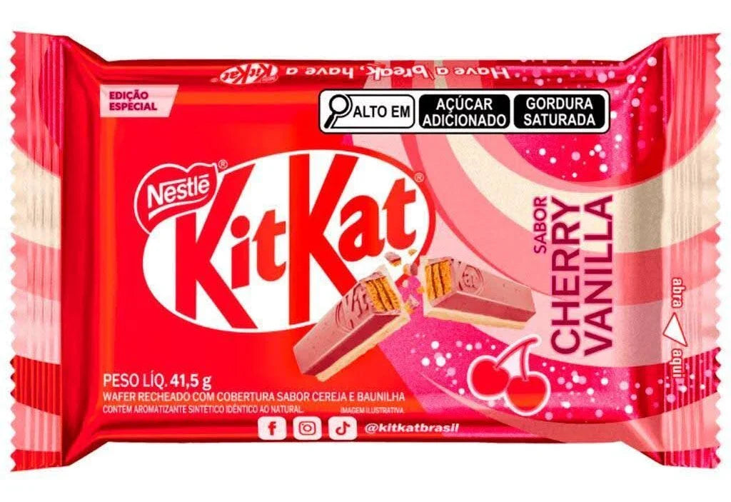 Brazil KitKat Cherry Vanilla