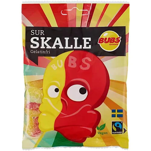 Swedish Bubs Sour Skulls