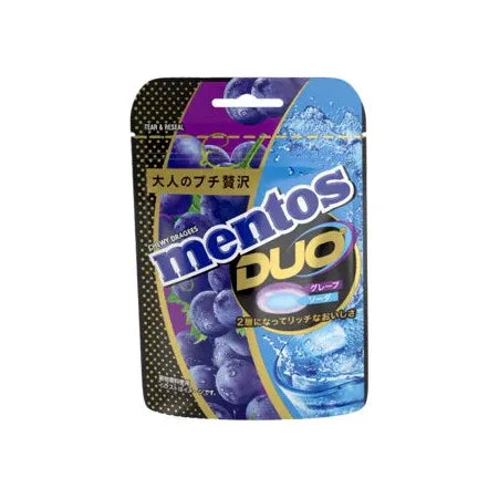 Japan Mentos Duo Grape Soda