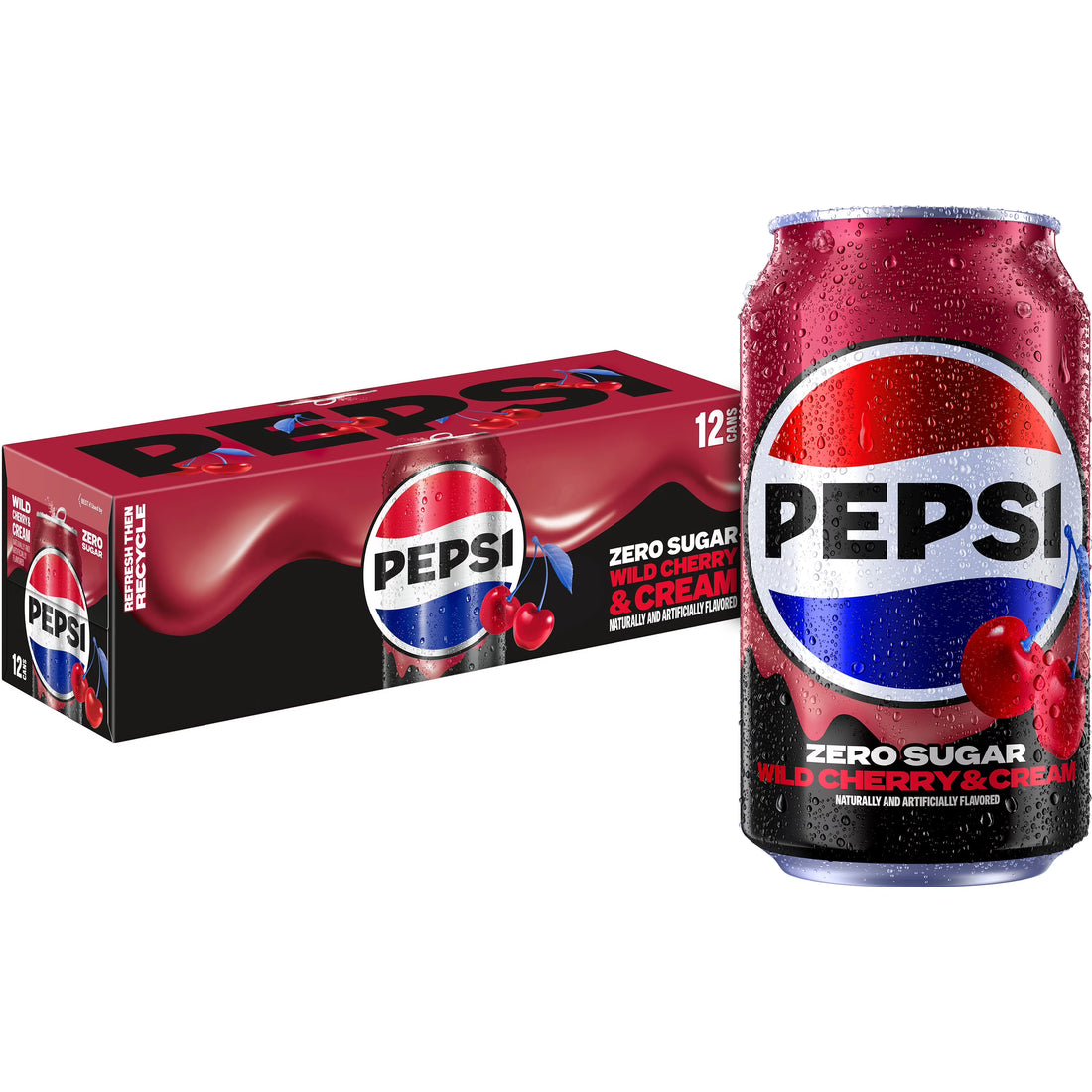USA Pepsi Wild Cherry Creme Zero