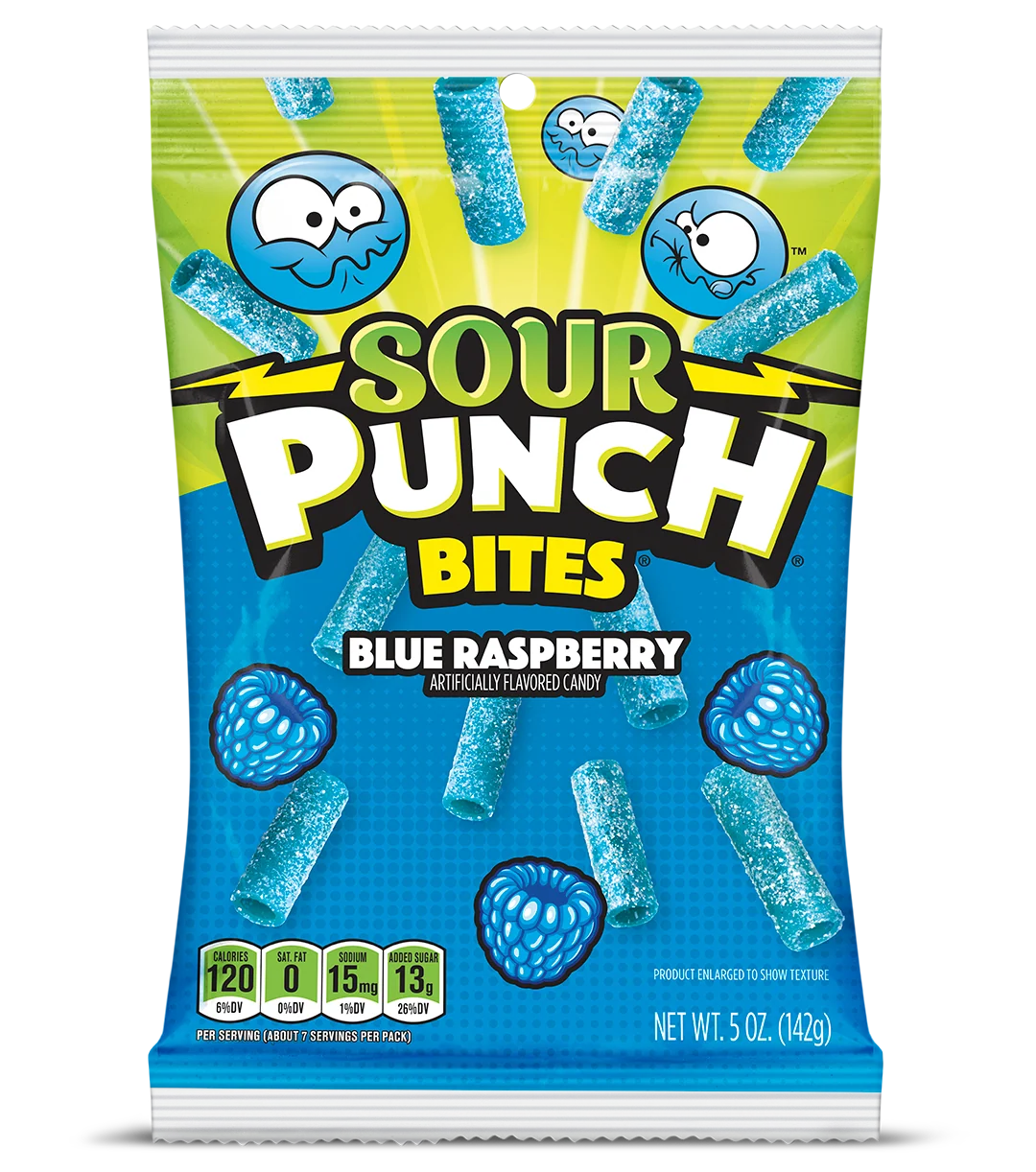 USA Sour Punch Blue Rasp