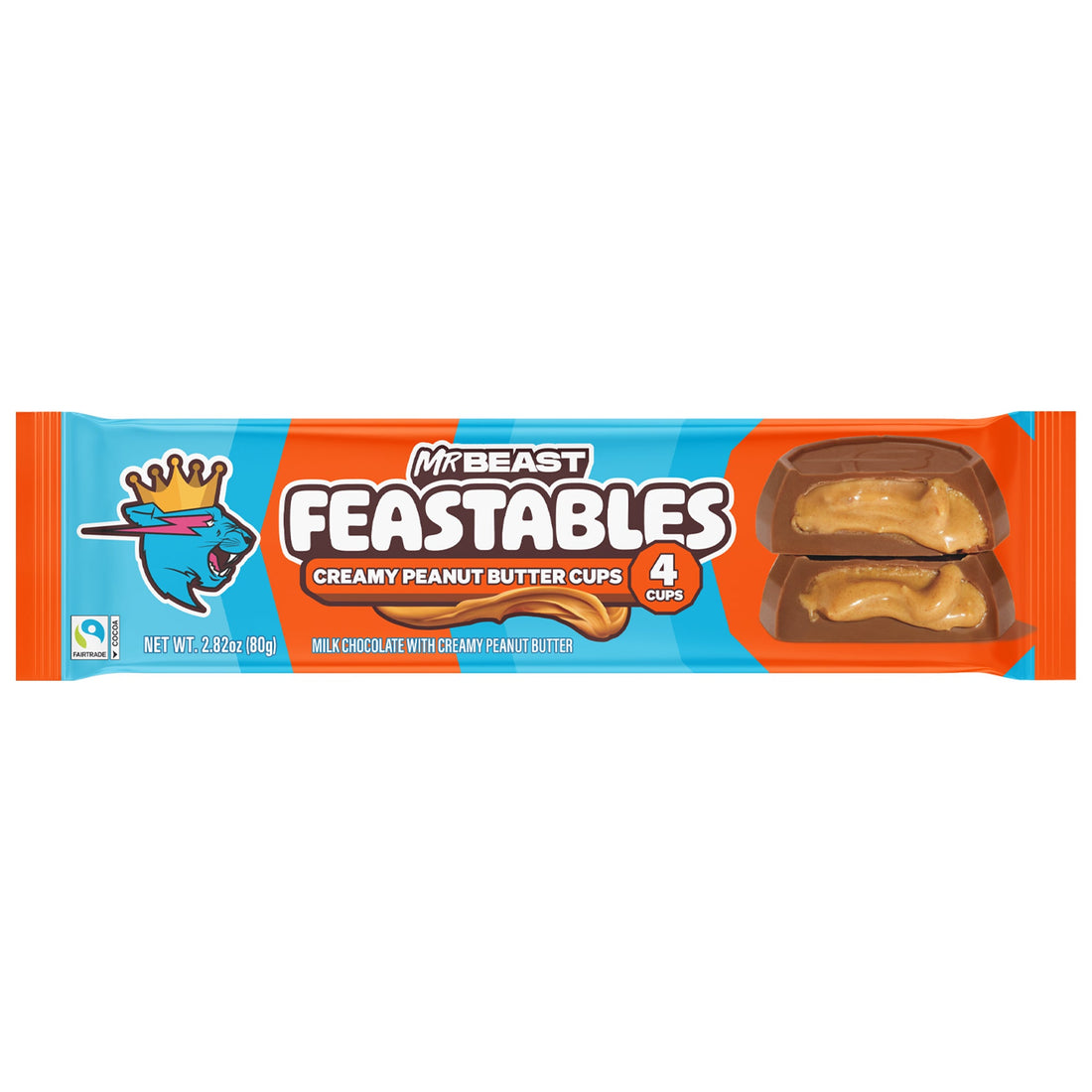 USA Feastables Peanut Butter Cup King