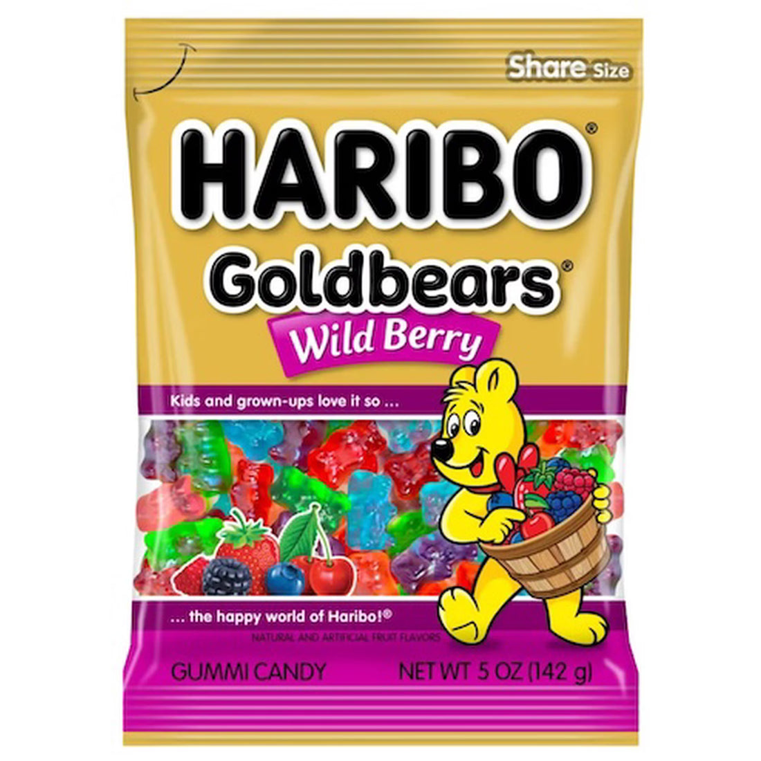 USA Haribo Goldbears Wildberry