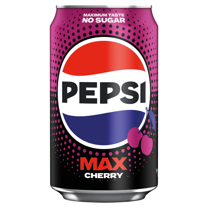 UK Pepsi Cherry Max Zero Sugar