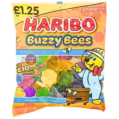 UK Haribo Buzzy Bees