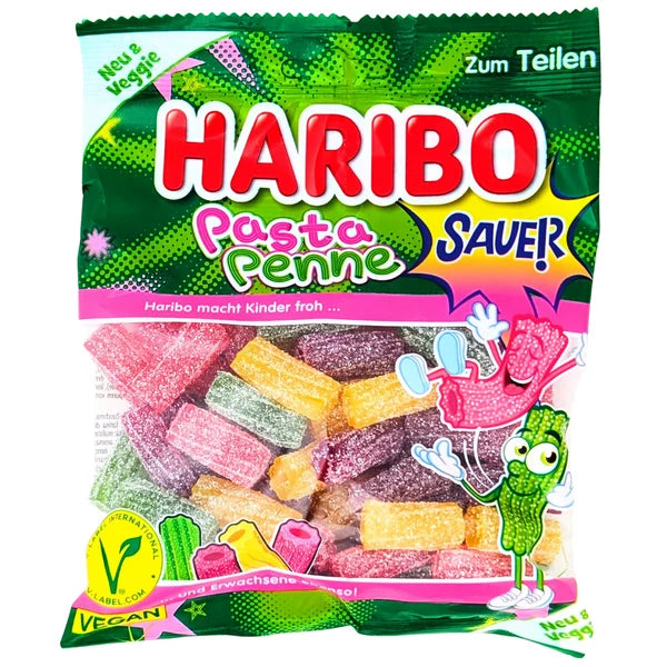 German Haribo Pasta Penne Sauer Vegan