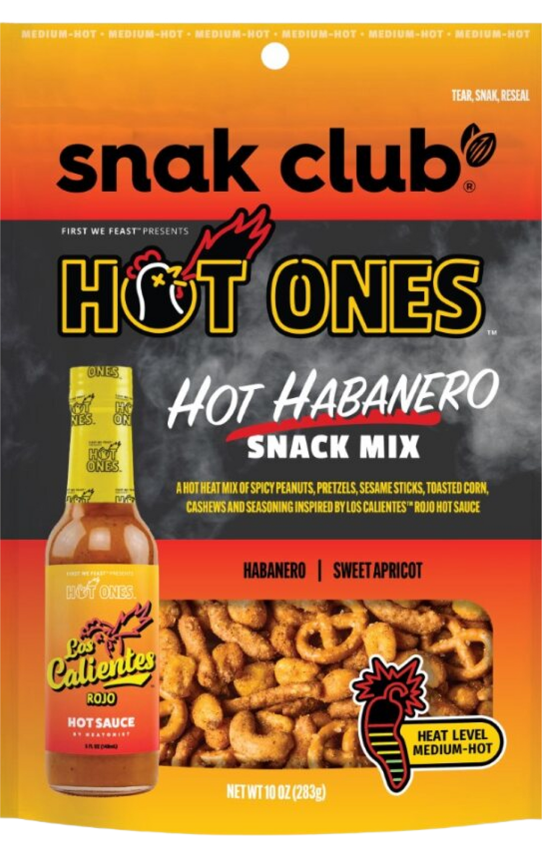 USA Snak Club Hot Ones Habanero Mix