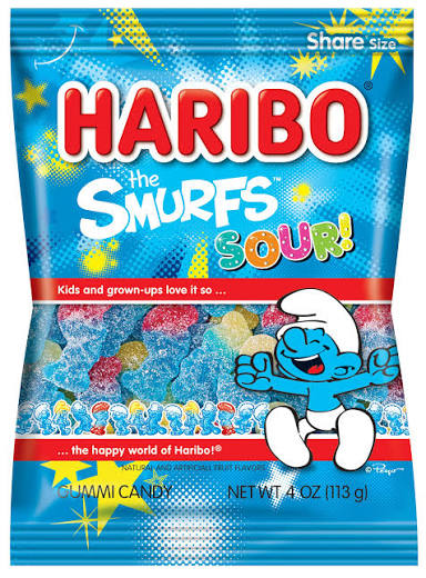 USA Haribo Smurfs Sour