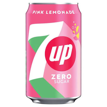 UK 7Up Pink Lemonade Zero Sugar