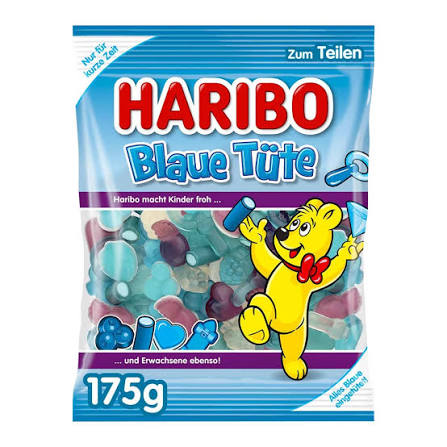 German Haribo Blaue Teute