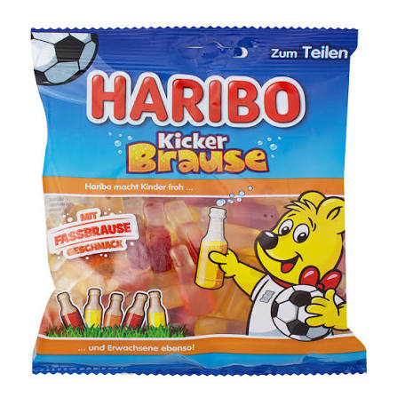 German Haribo Kicker Fizzy Drink