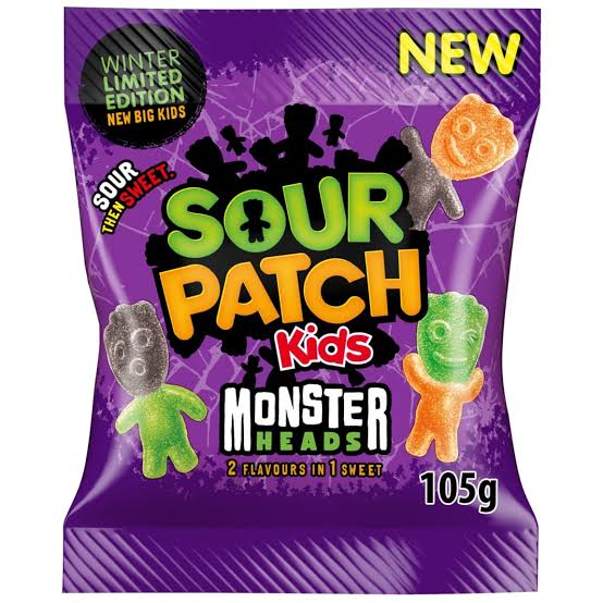 UK Sour Patch Monster Heads