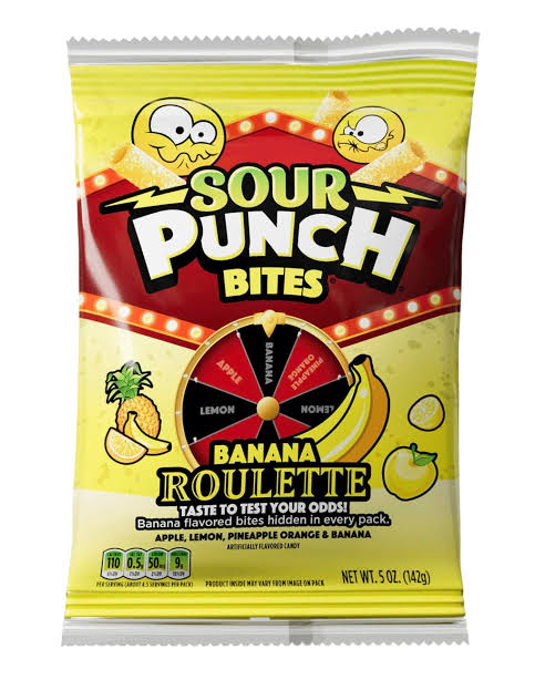 USA Sour Punch Banana Roulette