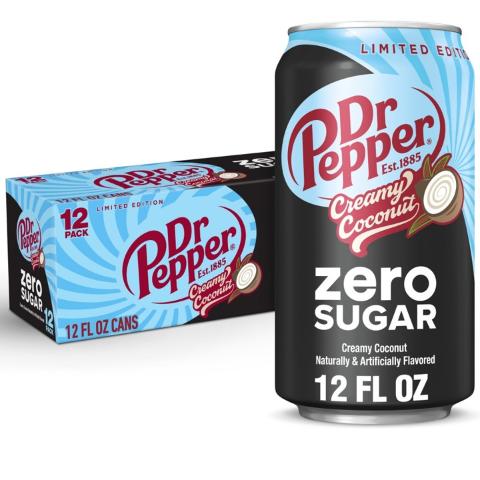 USA Dr Pepper Creamy Coconut Zero Sugar