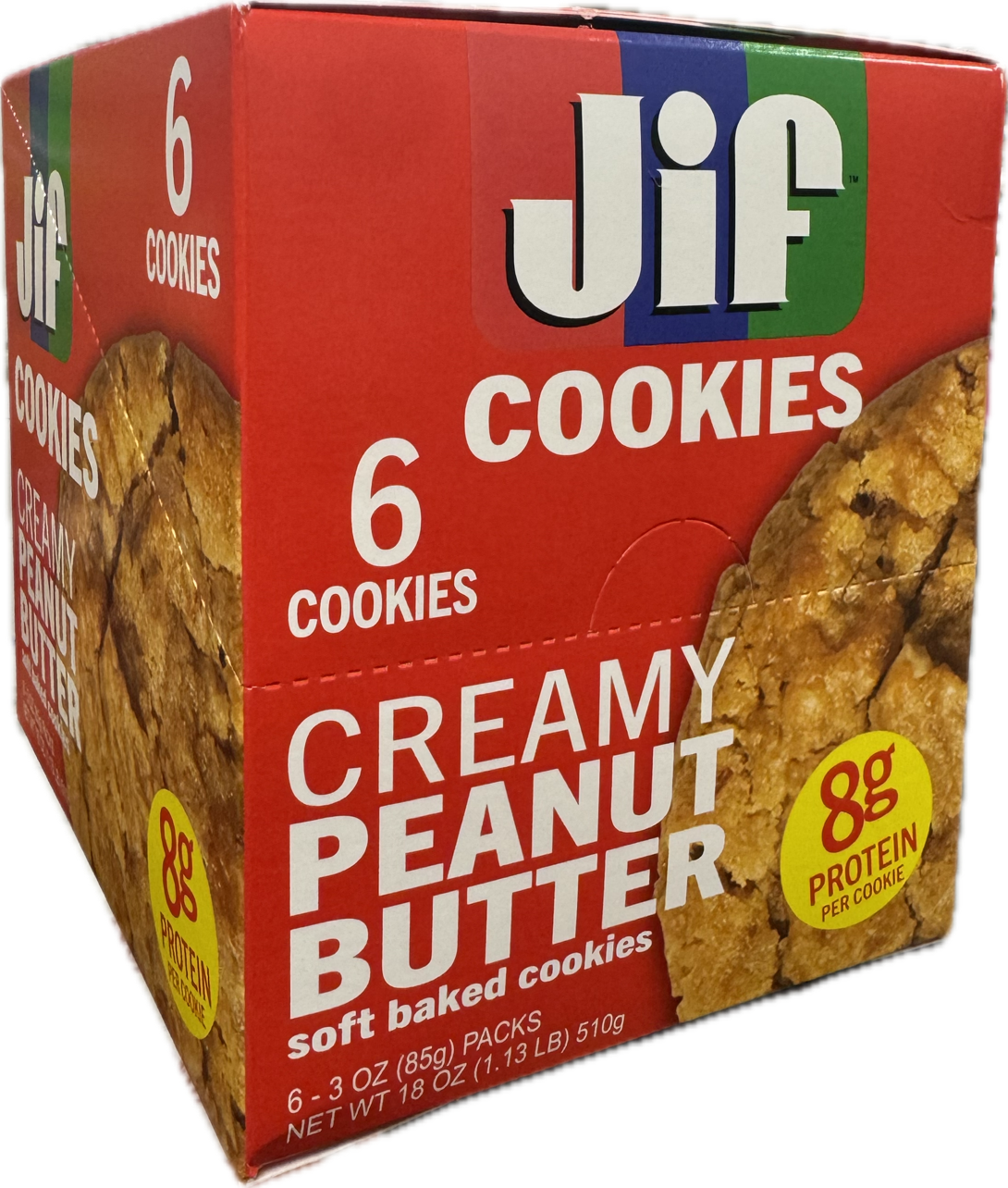 USA Jif Protein Cookie Creamy Peanut Butter