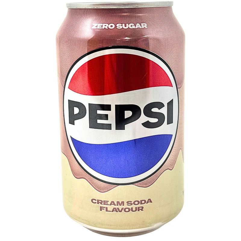 UK Pepsi Cream Soda Zero Sugar