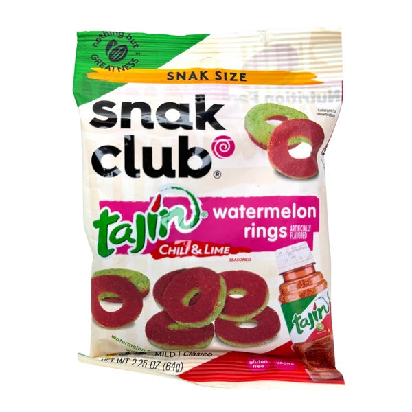USA Snak Club Tajin Rings Watermelon