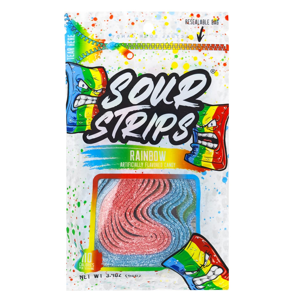USA Sour Strips Rainbow