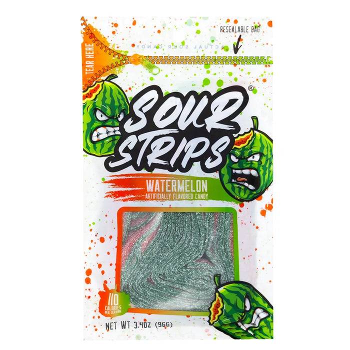 USA Sour Strips Watermelon