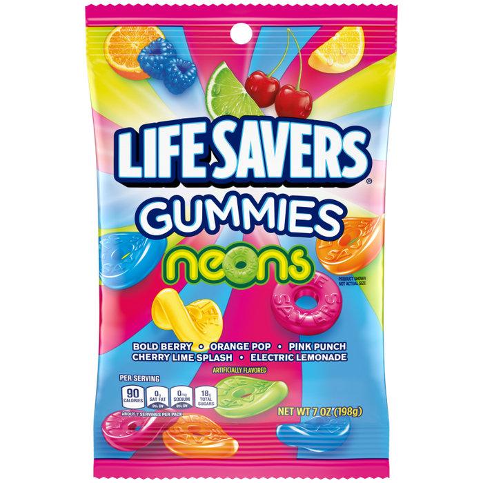 USA Lifesavers Gummy Neons