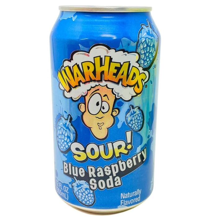 USA Warheads Soda Blue Rasp